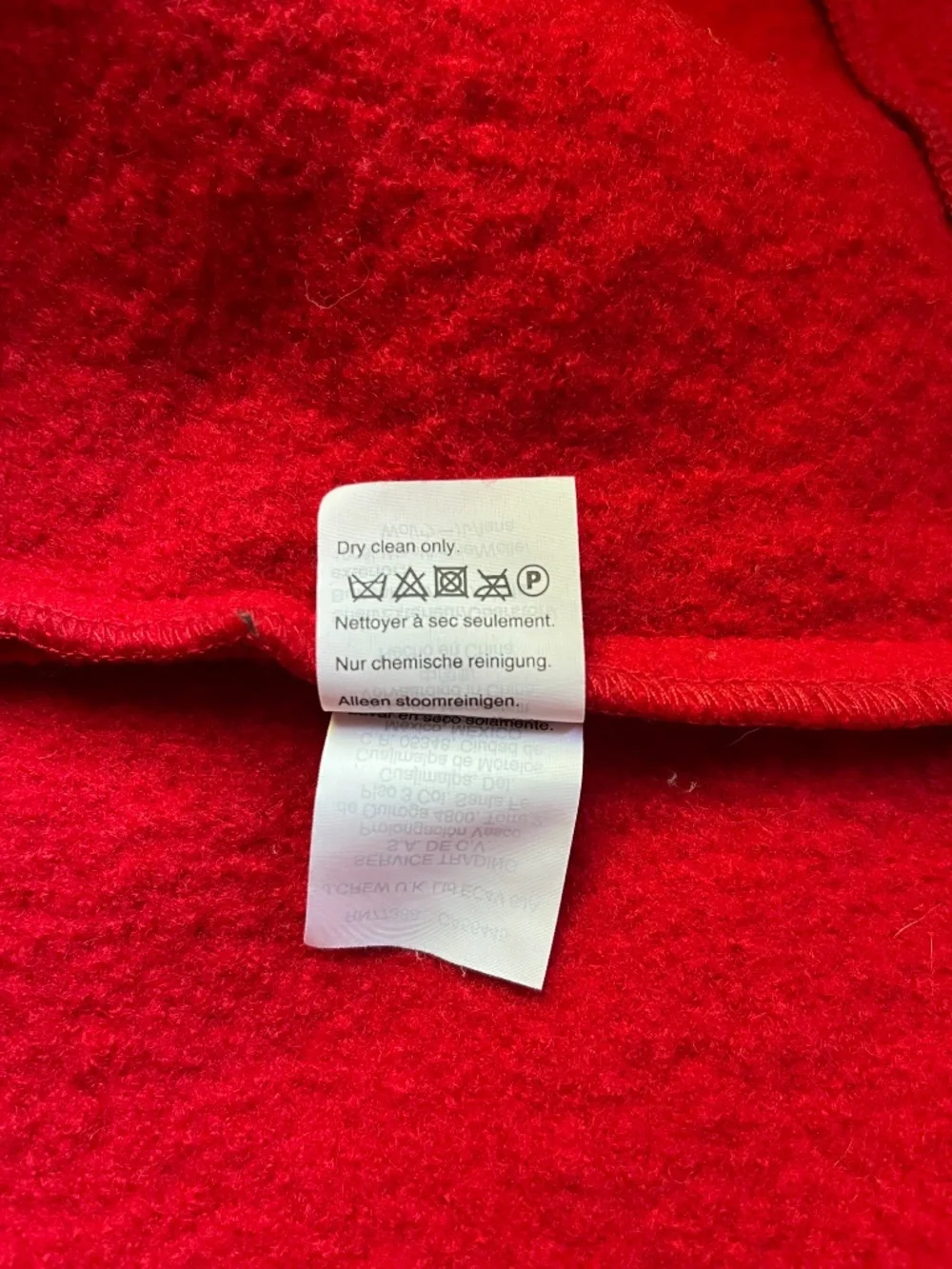 J. Crew 100% Italian Wool Red Blazer Coat, size S